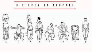Eight Pieces of Brocade Form - exercise positions